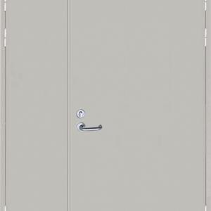 鋼質(zhì)隔熱子母防火門